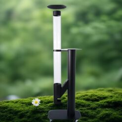 Portable Outdoor Pellet Rocket Heater on Wheels